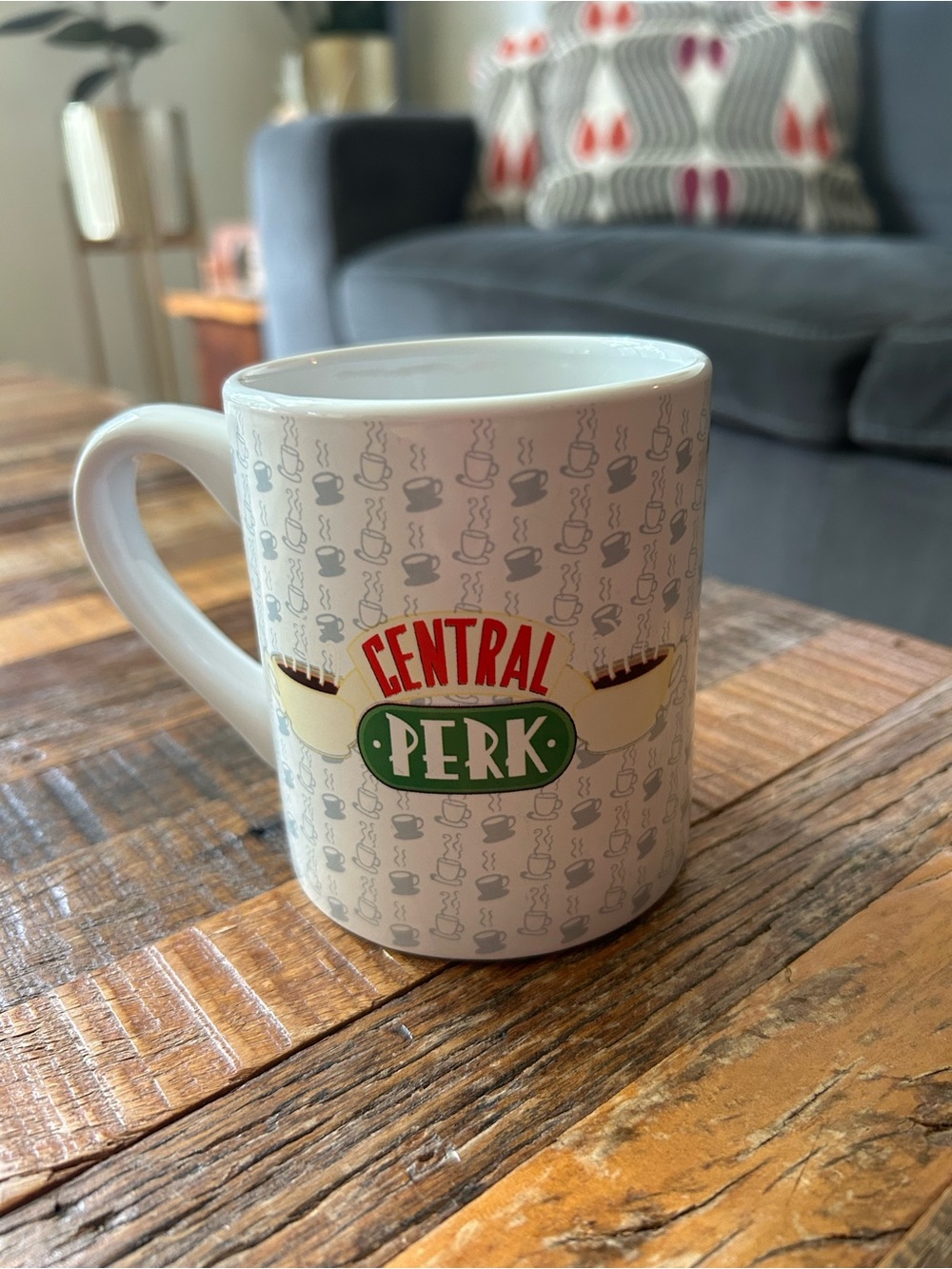 Friends Central Perk White Ceramic Coffee Mug
